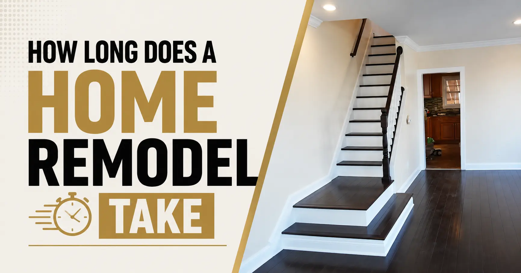 detailed guide explaining how long a home remodel takes, presented by PHS Construction LLC.