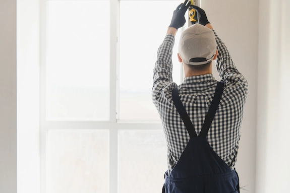 Trusted construction company completing a residential remodeling project